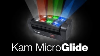 Kam MicroGlide - affordable, multicolour beam FX for DJs