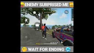 Enemy surprised 🙀 me  but inspected ending 🤩 | #shorts #freefire #ytshorts