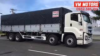 Isuzu Giga 4 chân đời mới ra mắt chính thức vào tháng 8 năm 2020