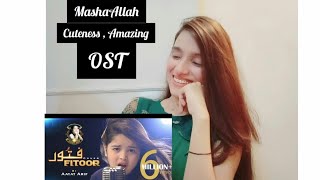 Pakistani React to Fitoor Drama OST By Shani Arshad & it's Cover By Aayat Arif