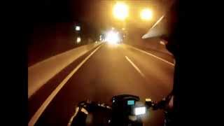 XT 660 X Akrapovic - Tunnel sound || XT660 XT660X