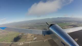 Electric Airplane Sonex Xenos, KWVI to KCVH (Tail Cam in 4k!) RC 0002 220105122645