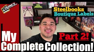 My Entire Physical Media Collection Part 2! | 4K, Bluray, DVD, Steelbooks & Boxsets!