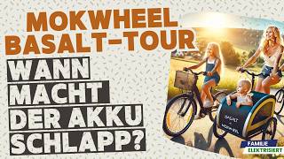 Das #Mokwheel #Basalt auf Familien-Fahrradtour - Reichweite und Kindersitz | Familie elektrisiert