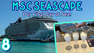 MSC Seascape: Sea day activities, Robotron, and snow in the Caribbean?! | PART 8, March 2023