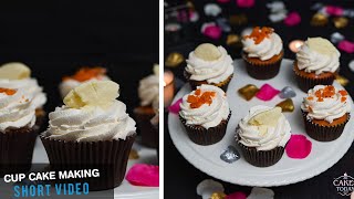 Rasmalai & Gajar Halwa Cupcakes (A1806)