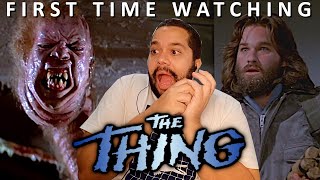 THE THING (1982) REACTION | First Time Watching | Poor Dogs, John Carpenter it's crazy for this!