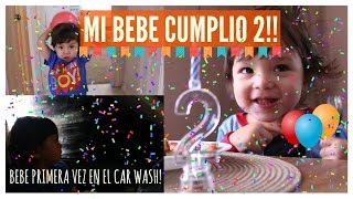 Peruana en Usa🇺🇸| NOAH CUMPLE 2|UNA SORPRESA PARA MI BEBE|BEBE PRIMERA VEZ EN EL CAR WASH