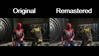 Marvel's Spider Man Original VS Remastered: Shocker Scenes