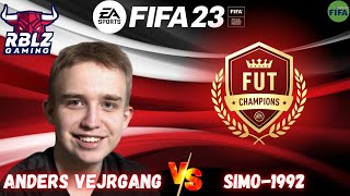 ANDERS VEJRGANG VS SIMO-1992 - FIFA 23 / FUT CHAMPIONS | WL