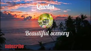 Inspirational Quotes |WORD of WISDOMBeautiful scenery