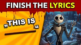 🍂FINISH THE LYRICS - halloween songs edition🕷️🍂