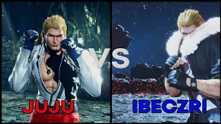 TEKKEN 8 Ranked Set: (JuJu) Vs (IBeCZR!) The #2 Steve Has A Stylish Play Style