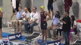 100 метров баттерфляй Сара Сьошстрьом 2016 Arena Grand Prix Pro at Austin Women 100m Fly Final