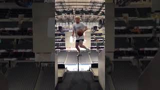 Awesome trick shot! 😮🏀