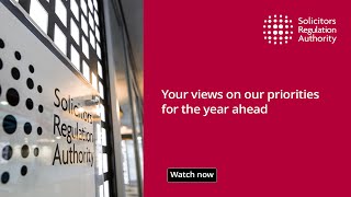 Your views on our priorities for the year ahead