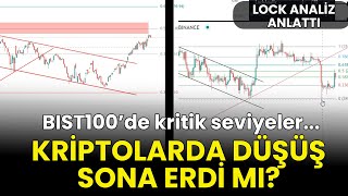 Kriptolarda düşüş sona erdi mi? | BIST100 ve Altın'da son durum | Lock Analiz - 31 Ağustos 2023