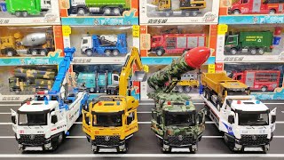 Review Of Diecast Trucks For Tow Truck, Excavator, Military Truck, Flatbed Truck