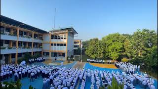 Kurikulum Merdeka!....Terobati sudah, kangen upacara bendera di sekolah.