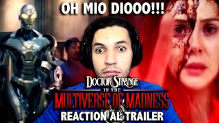 DOCTOR STRANGE 2 IN THE MULTIVERSE OF MADNESS REAZIONE AL SECONDO TRAILER (OH MIO DIO COSA SARÀ?!!!)