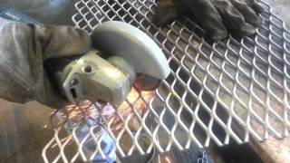 How to Cut Stainless Steel Grate with Reinforced Abrasive Cutting Wheel - AA Abrasives