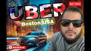 🚨UBER AO VIVO | EM BUSCA DO DÓLAR NAS RUAS DE BOSTON🚨 #uber #live #estadosunidos