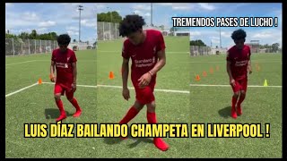 LUIS DÍAZ BAILANDO CHAMPETA ! Sorprendió a todos con esto 🤣