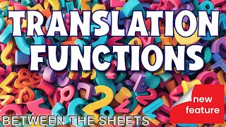 Excel's Language Translation Functions