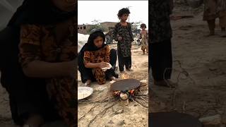 Poor Girl Cooking Traditional Breakfast #shorts #poverty