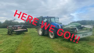 Second cut silage 2024!! Part 1