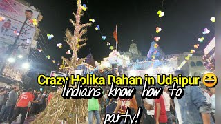 Holika Dahan 2020: Foreigners' Crazy First Holi Experience in Udaipur India