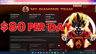 top crypto passive income  platform My Diamond Team