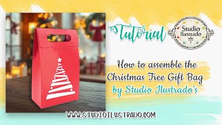 How to assemble the Christmas Tree Gift Bag  by Studio Ilustrado