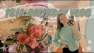 18th BIRTHDAY VLOG 2023 | gifts, desserts & more!