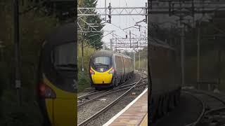 Avanti heading towards Birmingham Newstreet passing through Stechford station 10/11/24.