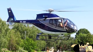 Eurocopter EC-120 engine start and take off at Kaposújlak airfield