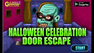 G4E Halloween Celebration Door Escape Walkthrough [Games4Escape]