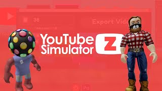 How to play YouTube Simulator Z - Teaching my Dad Roblox Haha