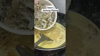 masak jangung pisang +dengerin lagu #jawa #food #jantungpisang #shortsfeed #lagujawa