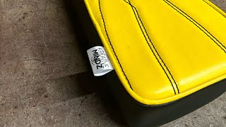 Custom mini bike seat (full video)