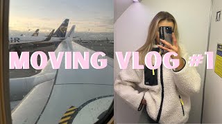 MOVING VLOG #1| Leaving Ireland, First night in Brussels, Our dream apartment!