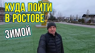 Куда пойти в Ростове зимой/ Самый крутой парк в городе/ Лебедь напал на смотрителя