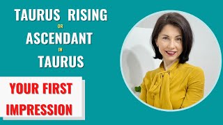 🔴 Taurus Rising/Ascendant ♉ Your first impression. Basic Astrology with Tania Tretiakova