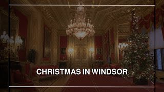 UK's royal residence Windsor Castle unveils Christmas decorations