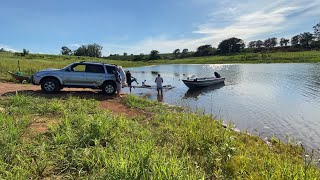 Pescaria de corvina , Brasil vídeo 1