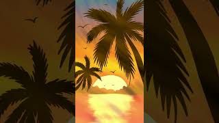 Soothing Sunset Music for Stress Relief, Tranquility, and Inner Harmony : Coconut Breeze