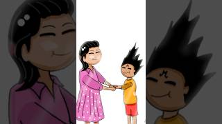 Happy Raksha Bandhan ❤️ #ytshorts #shorts  #animation #rakshabandhan #rakhi