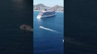 Wish you were here. DJI Mini 2 in Cabo San Lucas. Carnival Panorama and Discovery Princess.