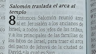 1 Reyes 8 (Salomón traslada el arca al templo) y 1 Corintios 12 (Dones espirituales) RVR1960