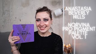 ANASTASIA BEVERLY HILLS // NORVINA PRO PIGMENT PALETTE VOL. 1 / ОБЗОР ПАЛЕТКИ ТЕНЕЙ